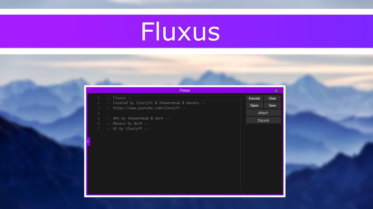 Fluxus Executor для Roblox 21 МОД (Полная Версия)