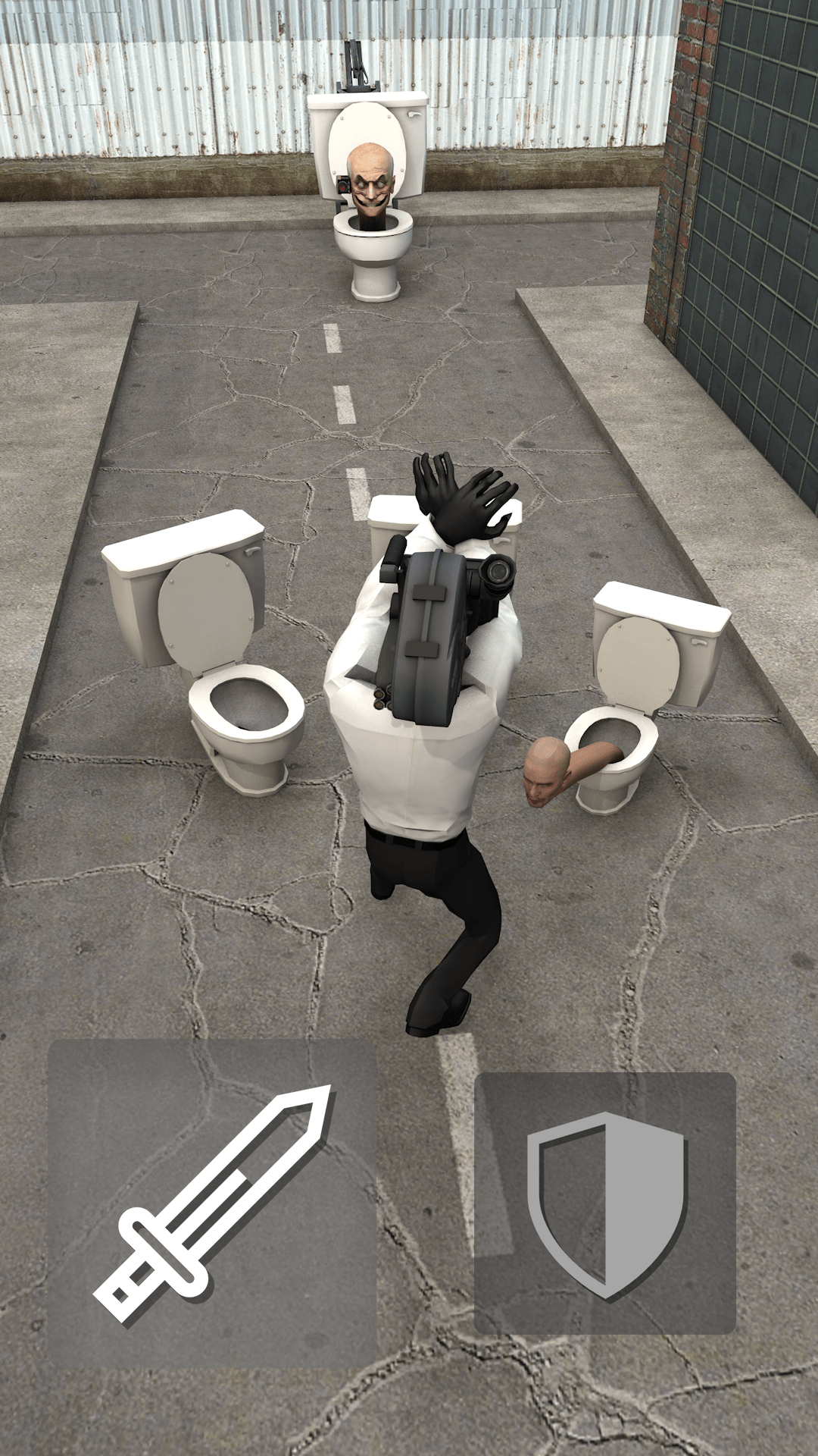 Toilet Fight 1.2.1 МОД (ВЗЛОМ: Много Чипов)