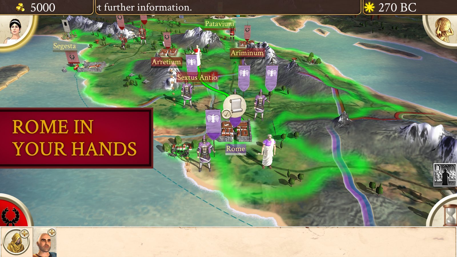 ROME: Total War на Андроид Полная Версия с Читами