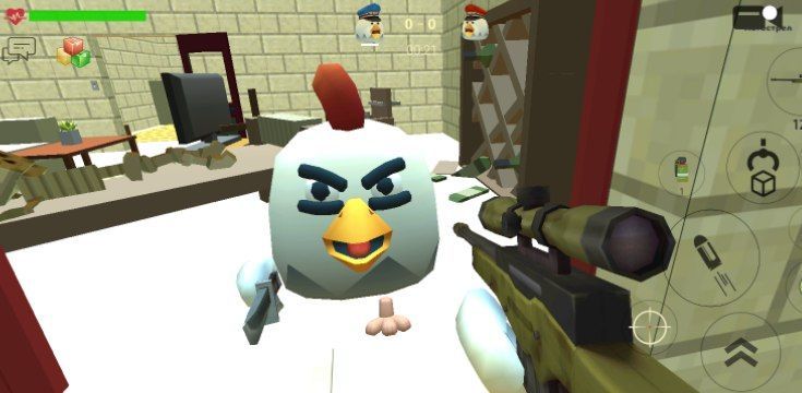 Приватный Сервер Easter Chicken Gun 1.4.8 + Читы на Андроид