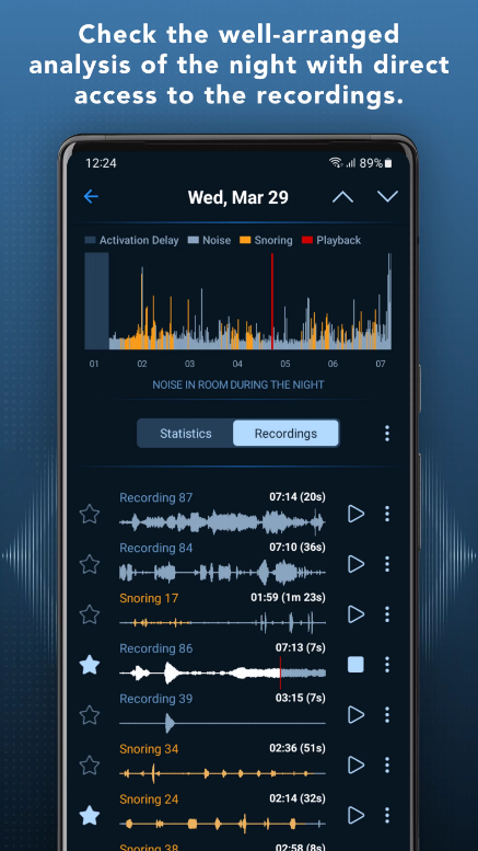Sleep Recorder на Андроид (Взлом Полная Премиум Версия)